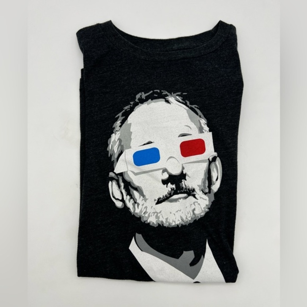KCCO Keep Calm Chive On Men’s Chive Tee Shirt Top Bill Murray 3D Glasses Size S